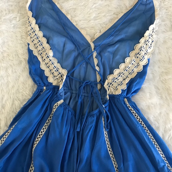 Royal blue romper - Picture 5 of 7